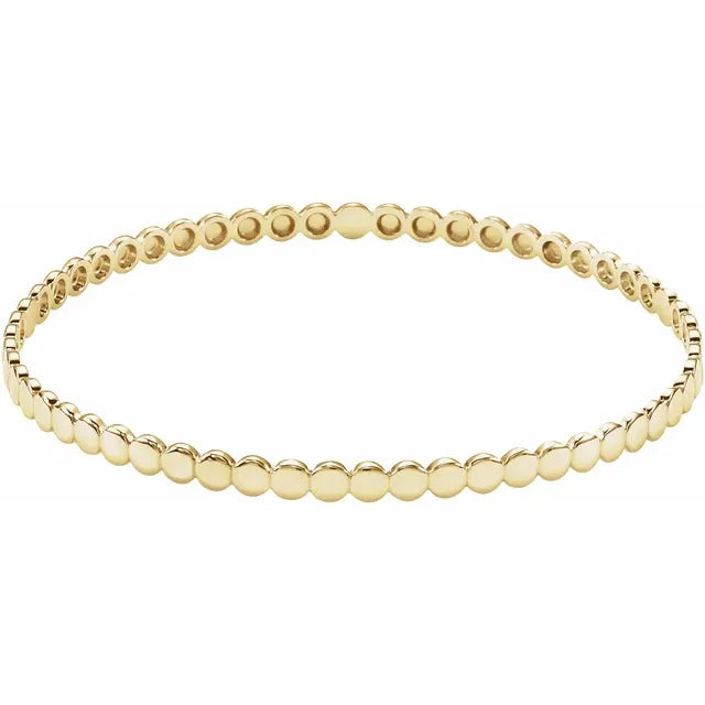 Beaded Bangle Bracelet