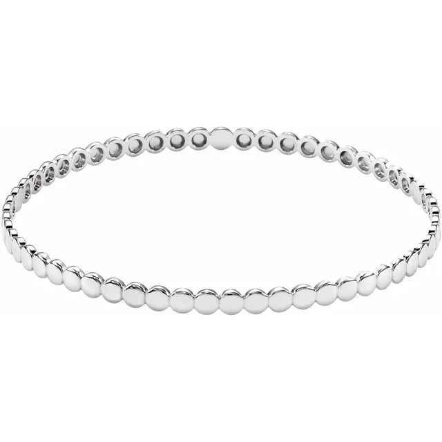 Beaded Bangle Bracelet