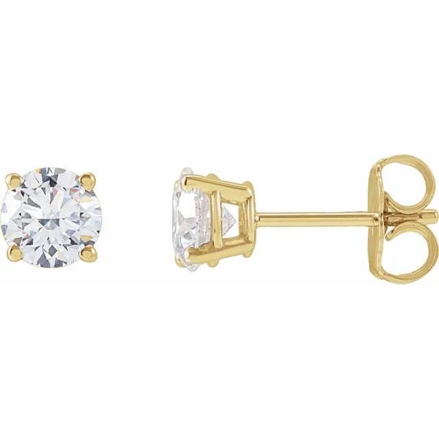 Diamond Stud Earrings