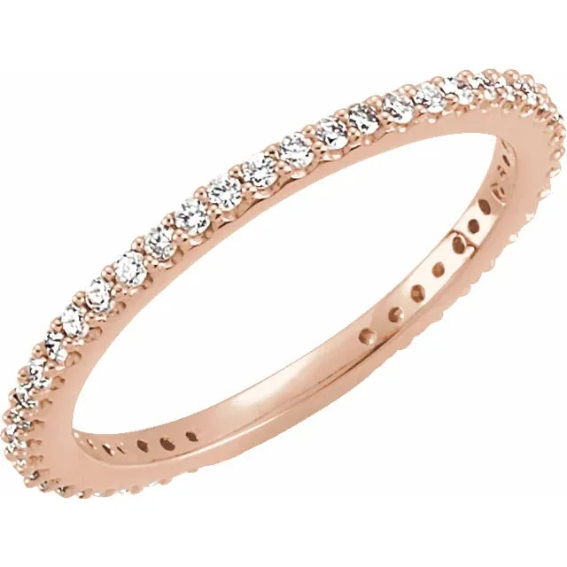Dainty Diamond Stacking Band